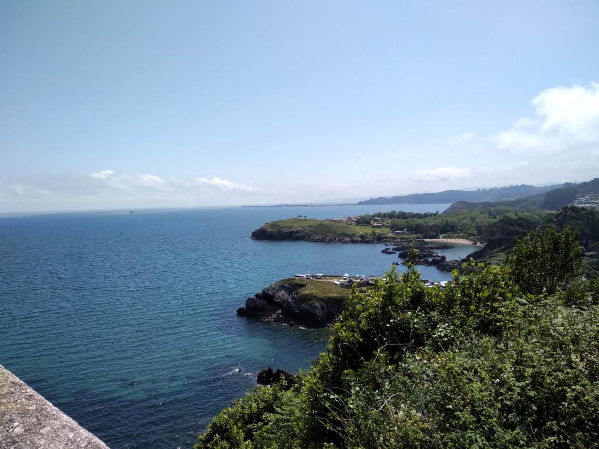 Alojamiento Playa De Candás Exteriör bild